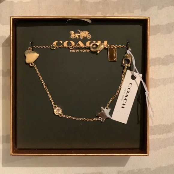 Coach F24234 Goldtone Bracelet - Picture 2 of 7